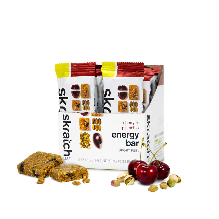 Energy Bar Sport Fuel - 12 Pack, Cherry + Pistachio