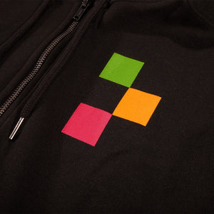 Skratch Zip Up Hoodie - sku:FZH-FLE-BLK-SM-M