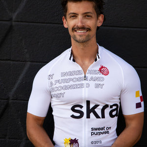 Skratch Cycling Jersey - sku:JER-WHT-24-SM-M