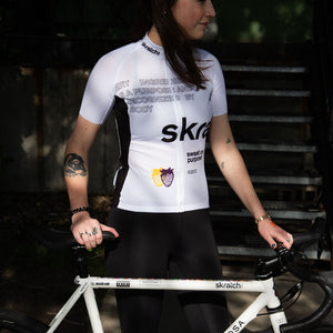 Skratch Cycling Jersey - sku:JER-WHT-24-XS-W