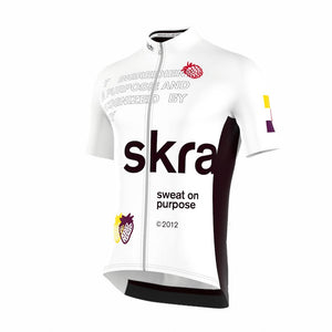 Skratch Cycling Jersey - sku:JER-WHT-24-SM-M