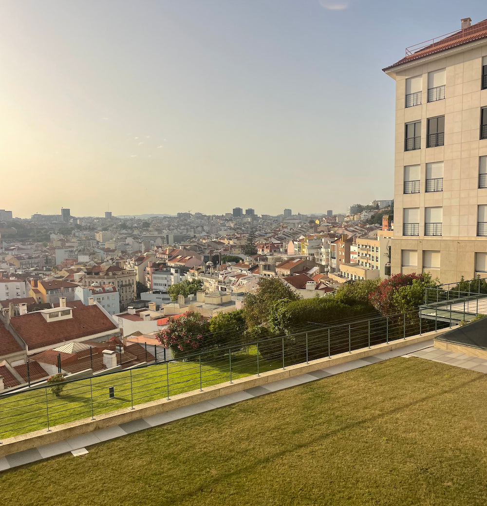 buildings and park in portugal