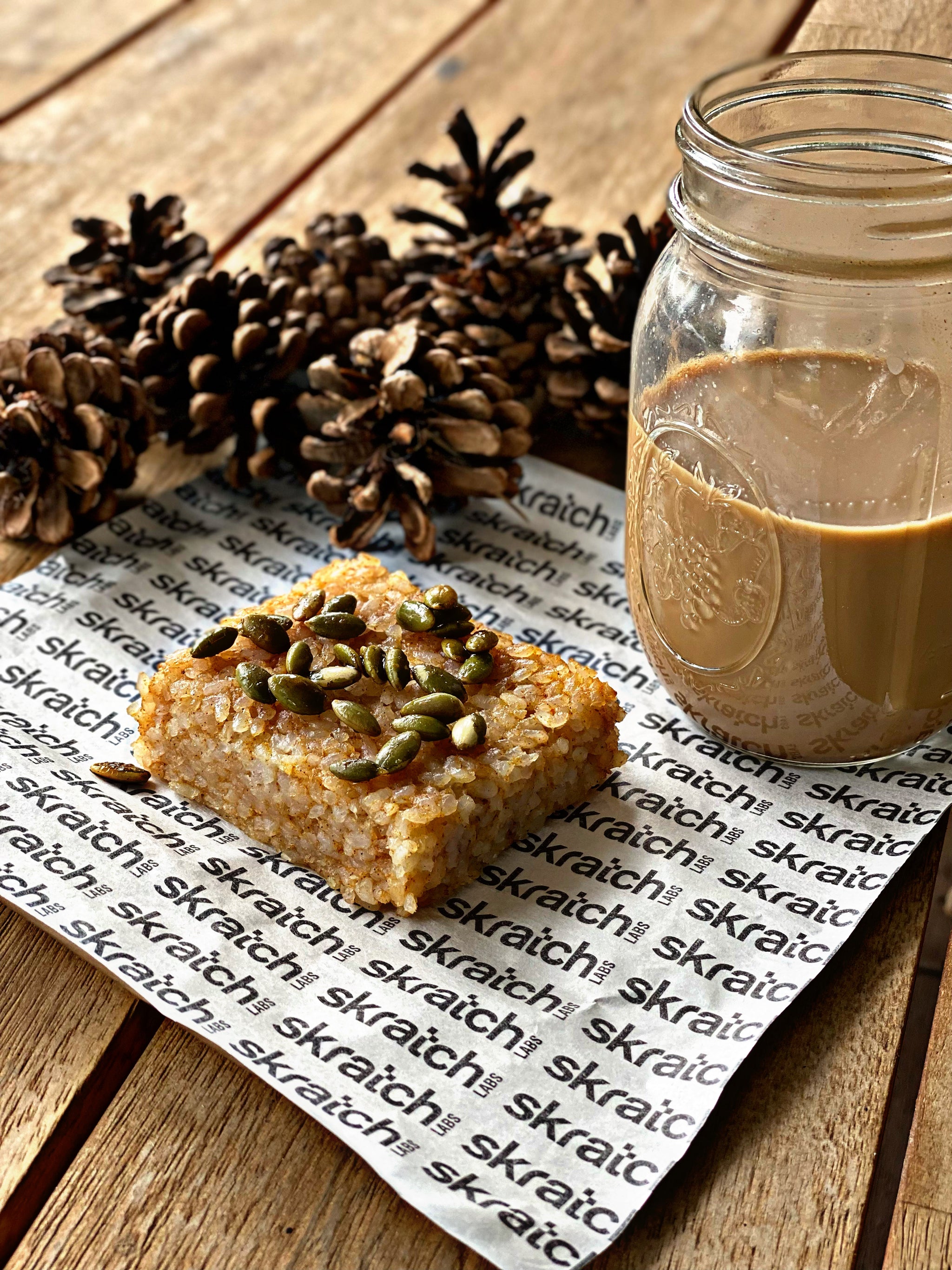 Pumpkin Spice Rice Cakes