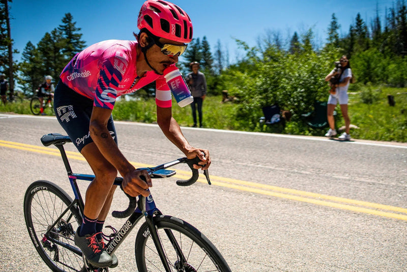 Lachlan Morton breaks Everesting Record while fueling with Skratch Labs Super High-Carb