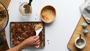 Bacon Maple Almond Butter Rice Cakes