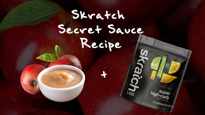 Skratch Secret Sauce Recipe - Apple Sauce plus Super High Carb Mix