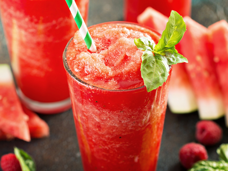 Watermelon Lemon Slushie