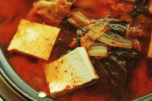 Spicy Kimchi and Soft Tofu Soup - 