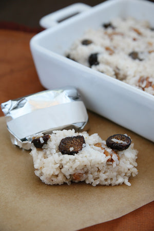 Fig and Honey Rice Cakes