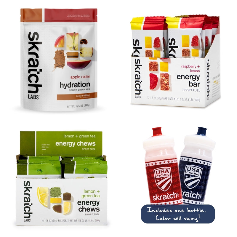 USA Cycling x Skratch Labs “Pro Perk” Kit – Fuel System Edition
