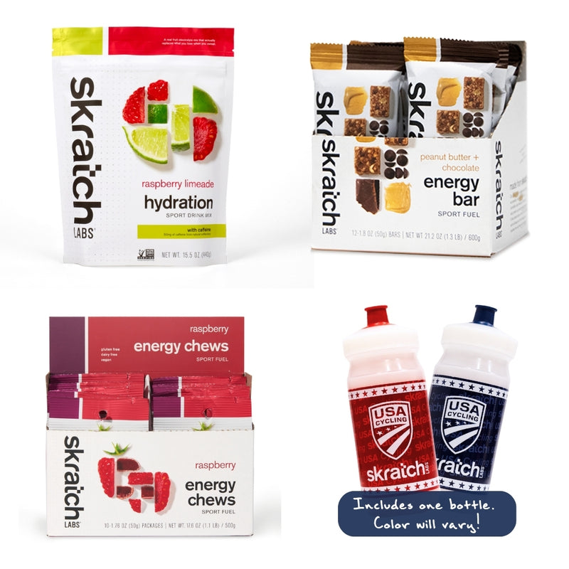 USA Cycling x Skratch Labs “Pro Perk” Kit – Fuel System Edition