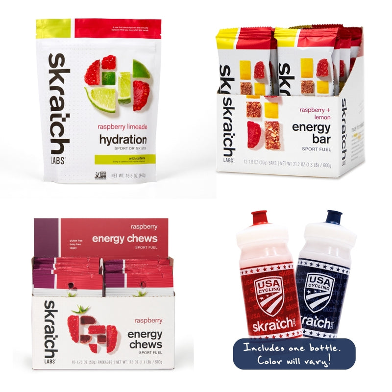 USA Cycling x Skratch Labs “Pro Perk” Kit – Fuel System Edition