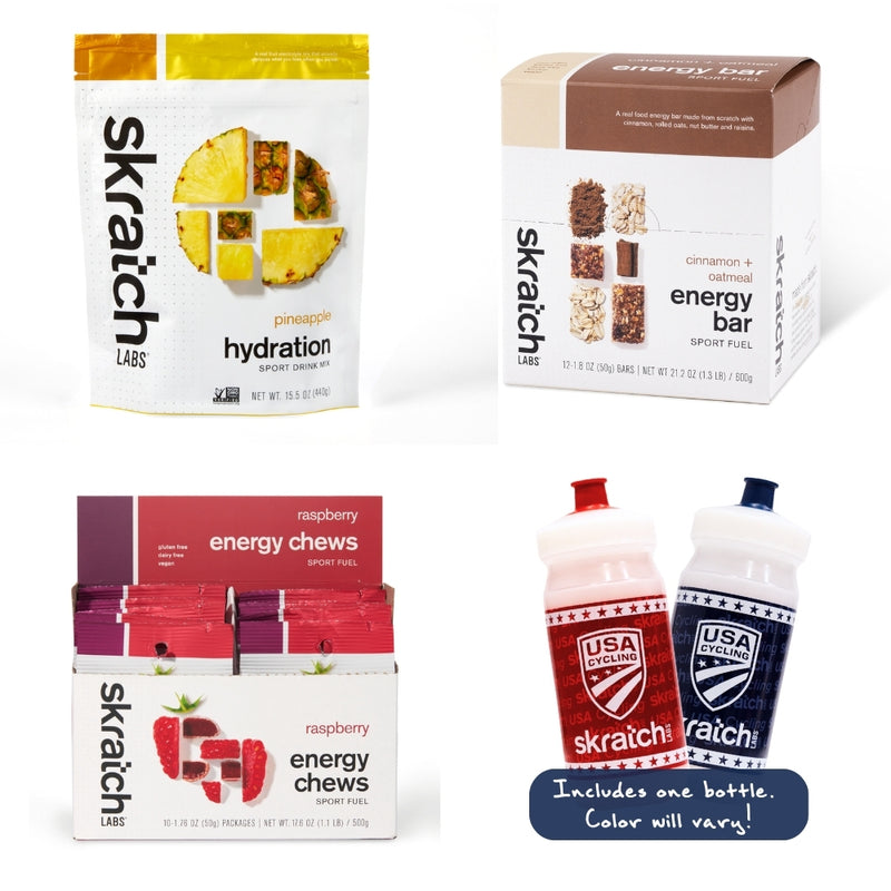 USA Cycling x Skratch Labs “Pro Perk” Kit – Fuel System Edition