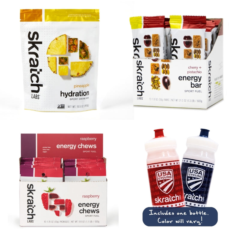 USA Cycling x Skratch Labs “Pro Perk” Kit – Fuel System Edition