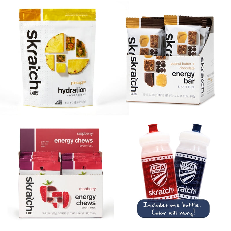 USA Cycling x Skratch Labs “Pro Perk” Kit – Fuel System Edition