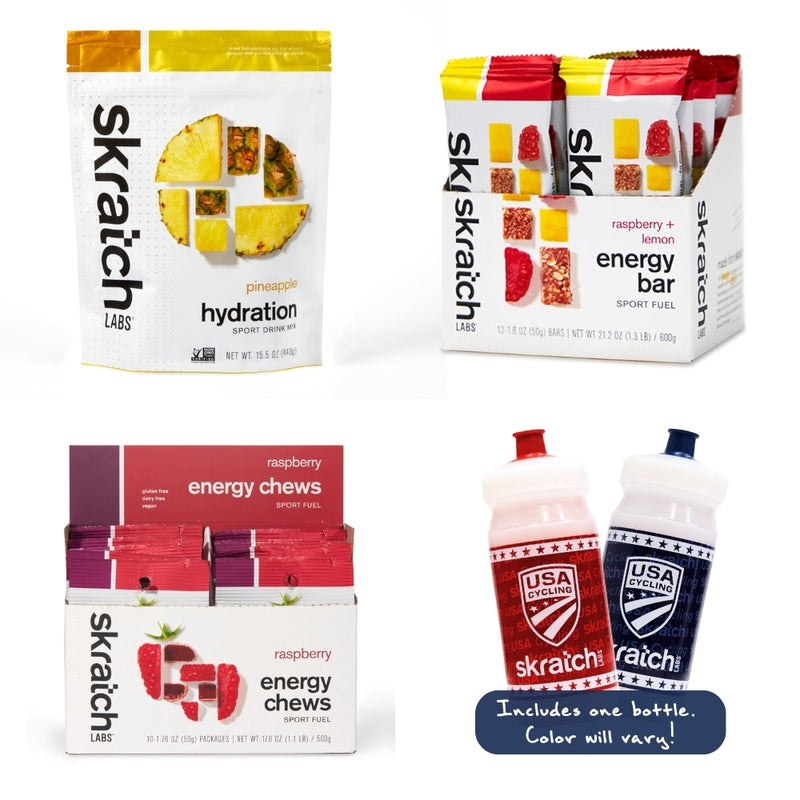 USA Cycling x Skratch Labs “Pro Perk” Kit – Fuel System Edition