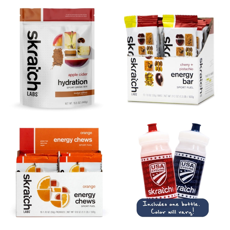 USA Cycling x Skratch Labs “Pro Perk” Kit – Fuel System Edition