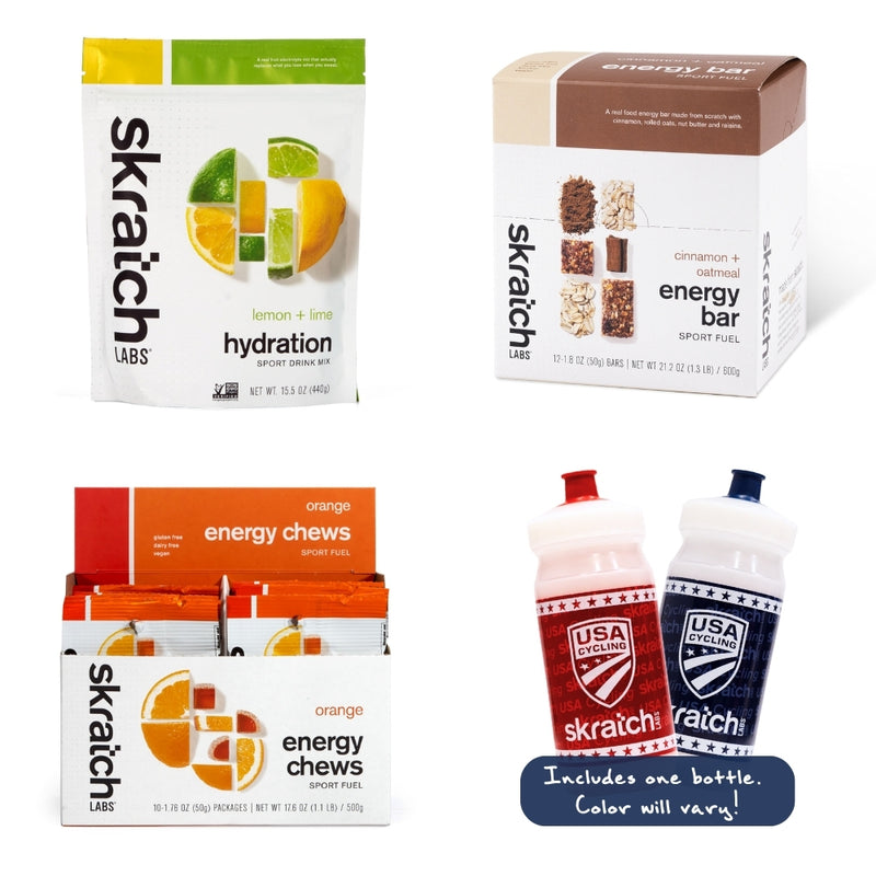 USA Cycling x Skratch Labs “Pro Perk” Kit – Fuel System Edition