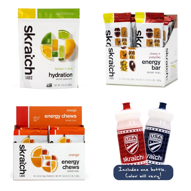 USA Cycling x Skratch Labs “Pro Perk” Kit – Fuel System Edition
