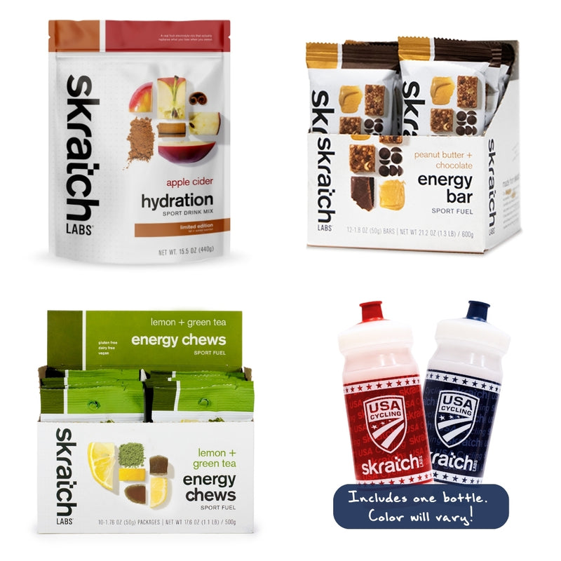 USA Cycling x Skratch Labs “Pro Perk” Kit – Fuel System Edition