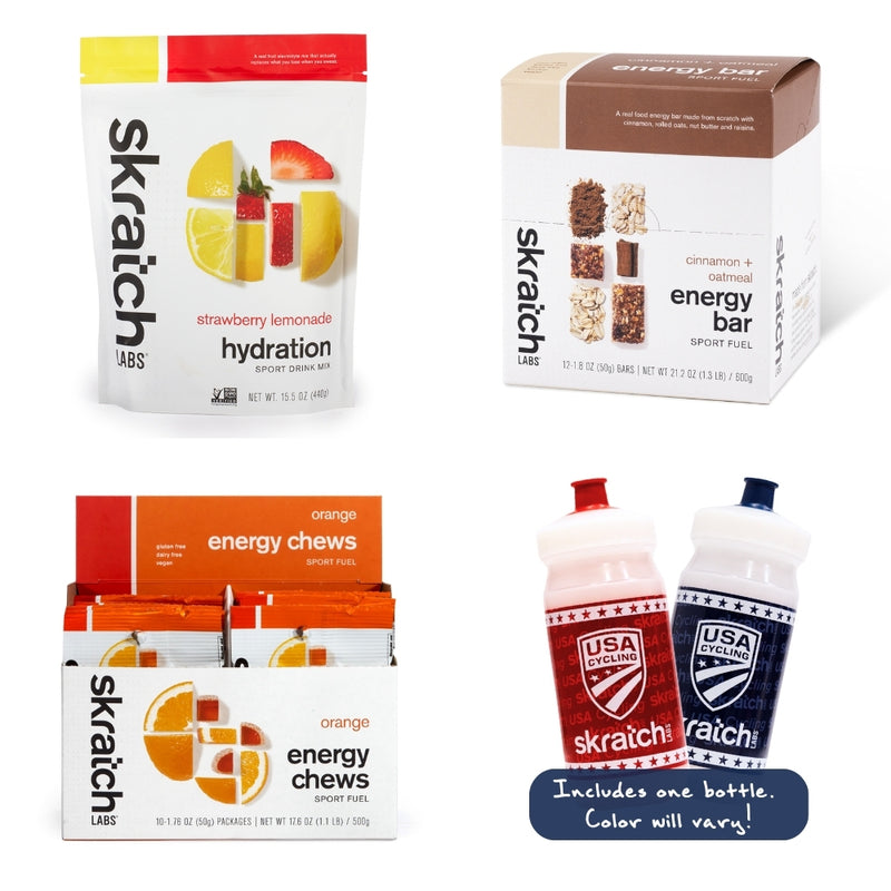 USA Cycling x Skratch Labs “Pro Perk” Kit – Fuel System Edition