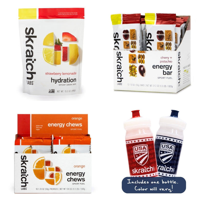 USA Cycling x Skratch Labs “Pro Perk” Kit – Fuel System Edition