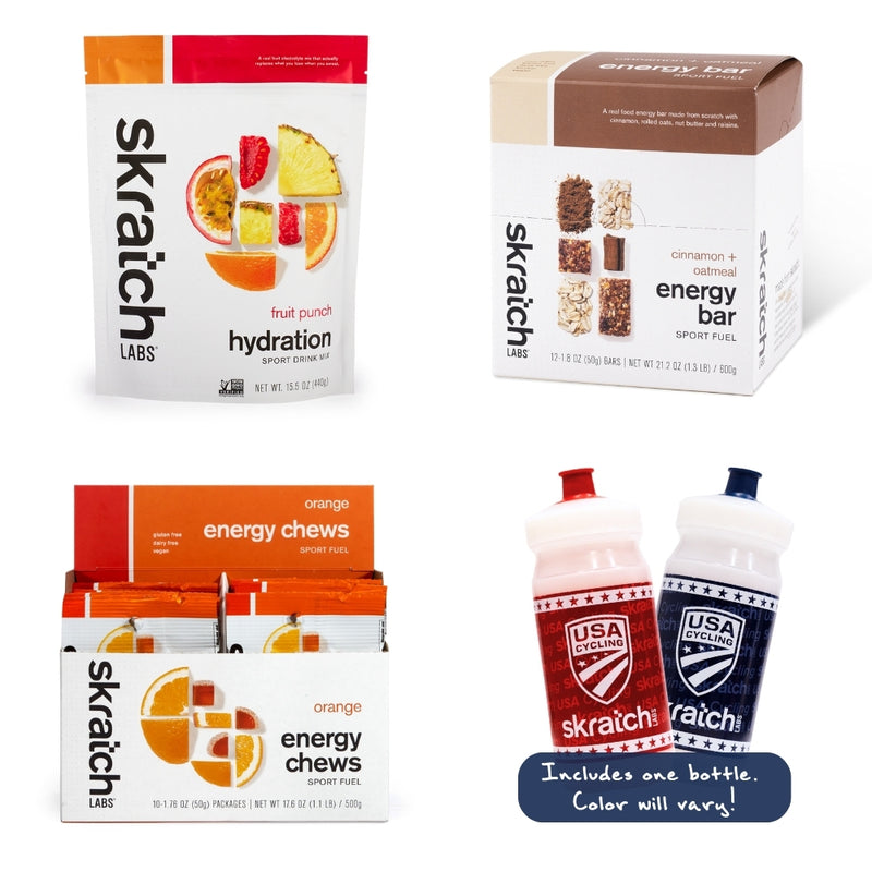 USA Cycling x Skratch Labs “Pro Perk” Kit – Fuel System Edition