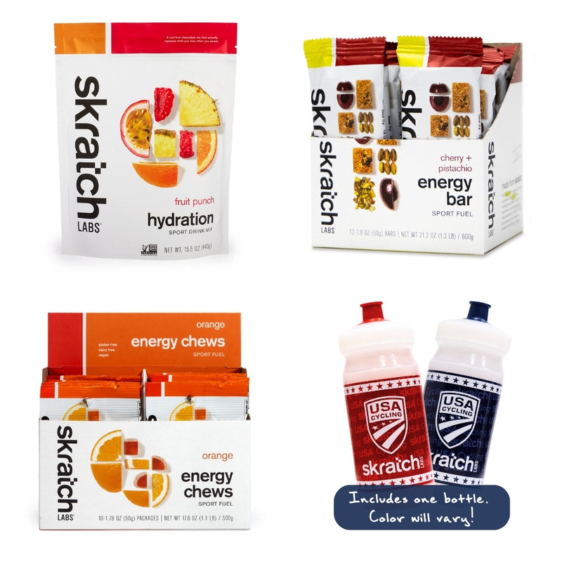 USA Cycling x Skratch Labs “Pro Perk” Kit – Fuel System Edition