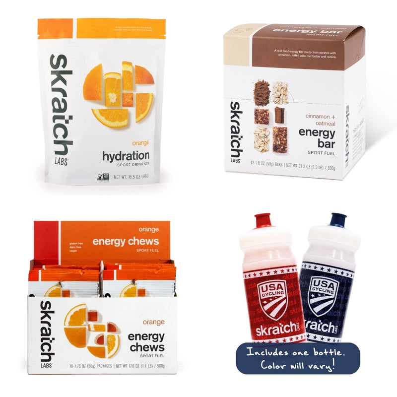 USA Cycling x Skratch Labs “Pro Perk” Kit – Fuel System Edition