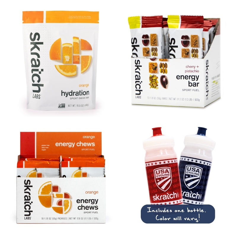 USA Cycling x Skratch Labs “Pro Perk” Kit – Fuel System Edition