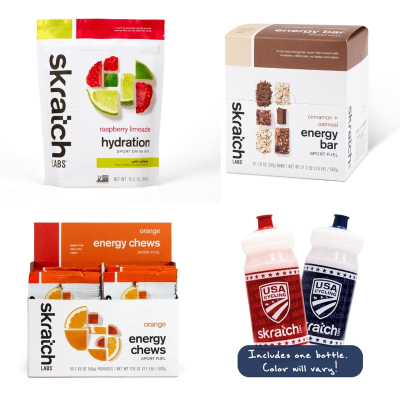 USA Cycling x Skratch Labs “Pro Perk” Kit – Fuel System Edition
