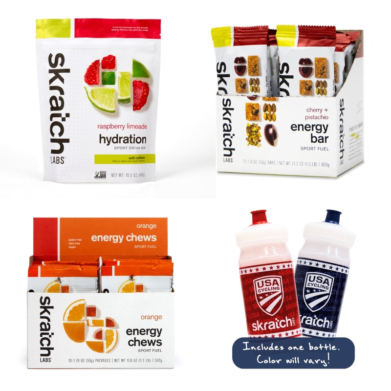 USA Cycling x Skratch Labs “Pro Perk” Kit – Fuel System Edition