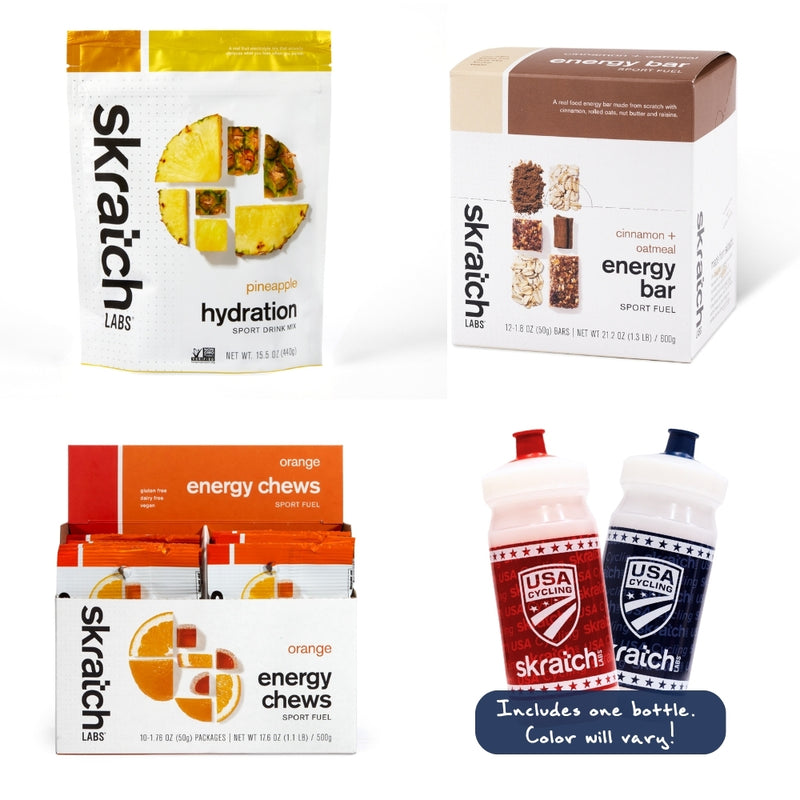 USA Cycling x Skratch Labs “Pro Perk” Kit – Fuel System Edition