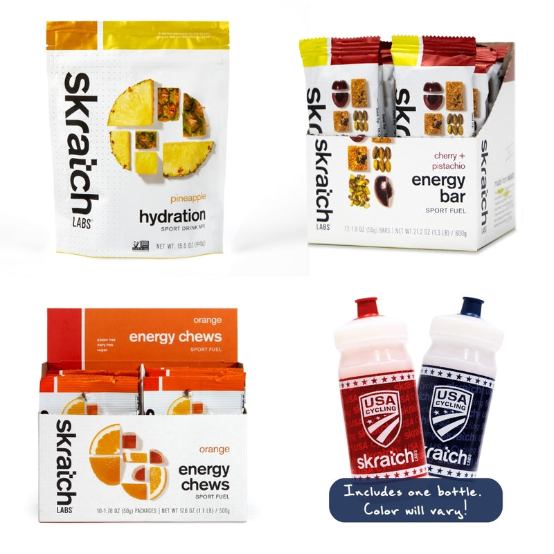 USA Cycling x Skratch Labs “Pro Perk” Kit – Fuel System Edition