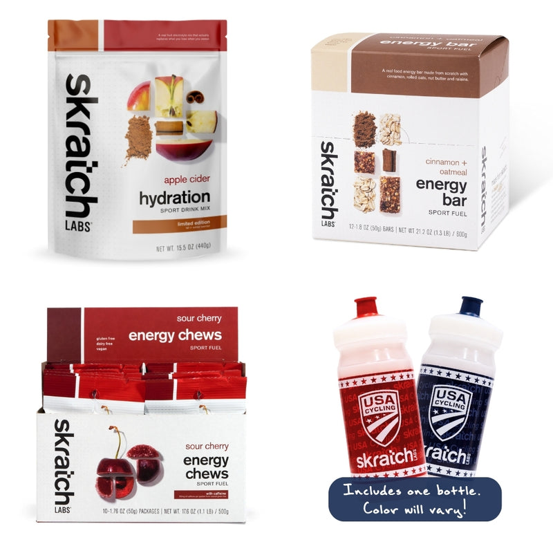 USA Cycling x Skratch Labs “Pro Perk” Kit – Fuel System Edition