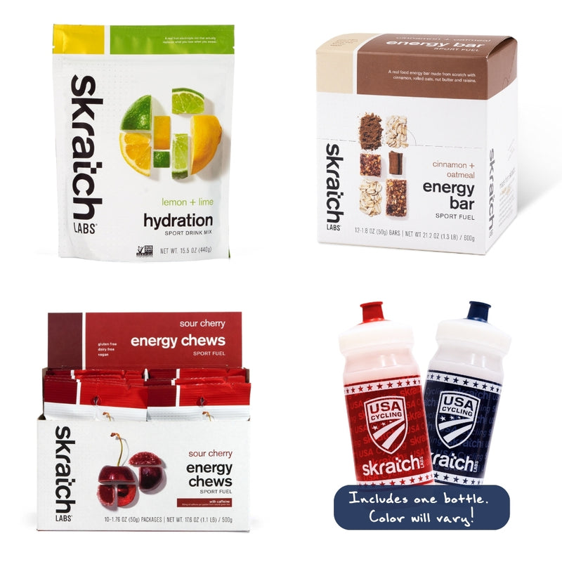 USA Cycling x Skratch Labs “Pro Perk” Kit – Fuel System Edition