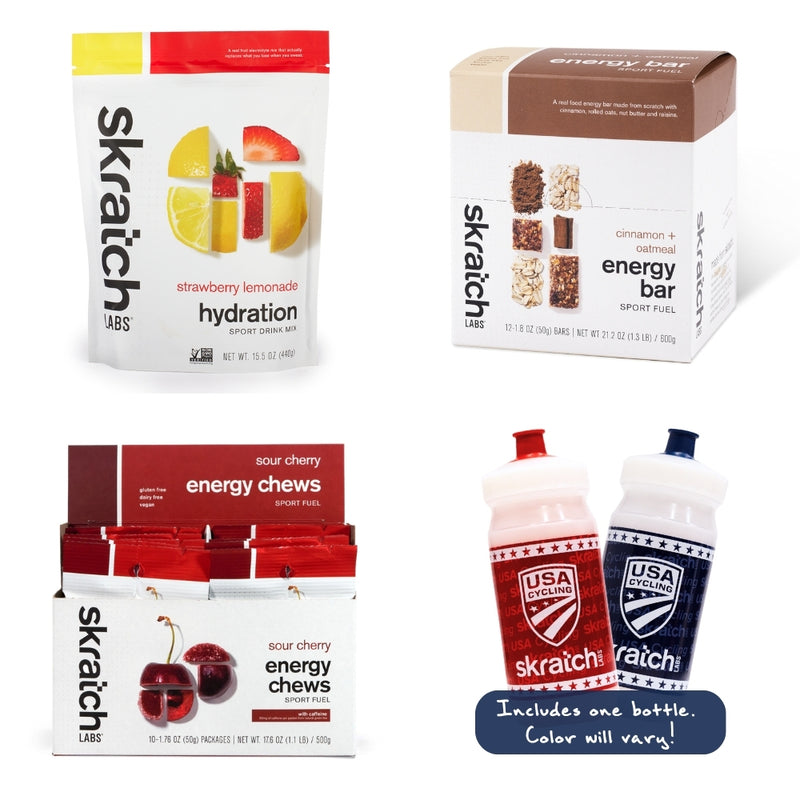 USA Cycling x Skratch Labs “Pro Perk” Kit – Fuel System Edition
