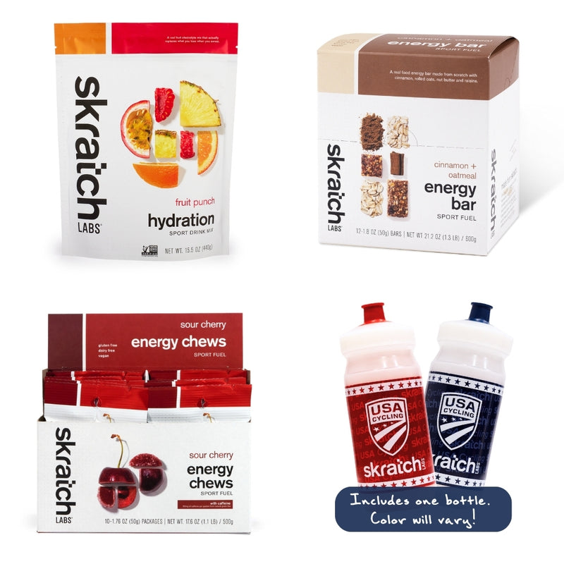 USA Cycling x Skratch Labs “Pro Perk” Kit – Fuel System Edition