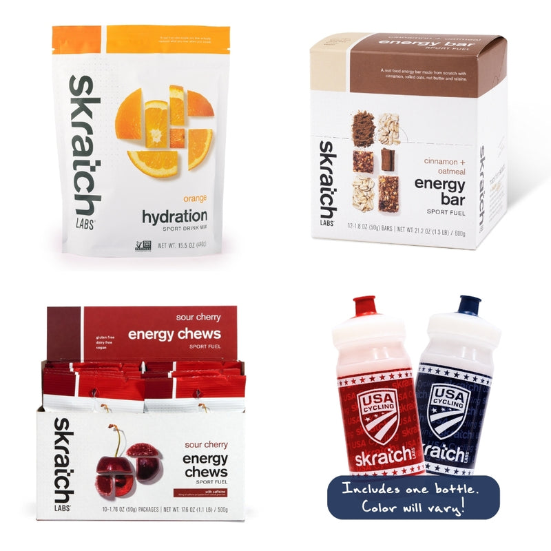USA Cycling x Skratch Labs “Pro Perk” Kit – Fuel System Edition