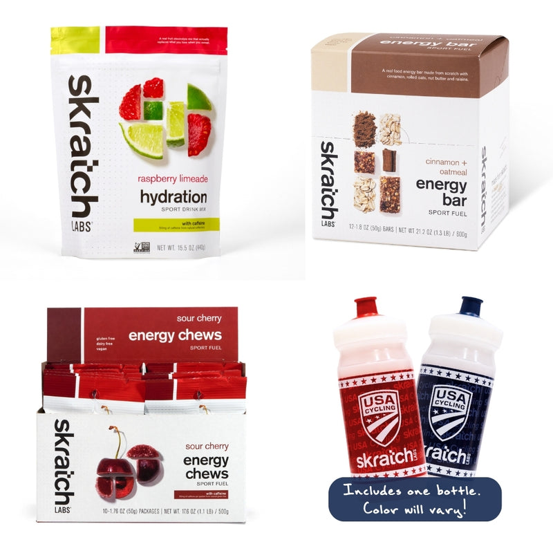 USA Cycling x Skratch Labs “Pro Perk” Kit – Fuel System Edition