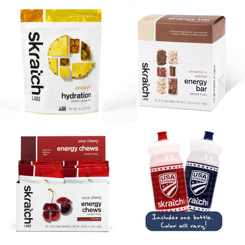 USA Cycling x Skratch Labs “Pro Perk” Kit – Fuel System Edition