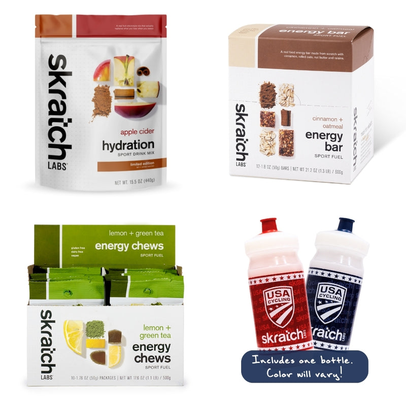 USA Cycling x Skratch Labs “Pro Perk” Kit – Fuel System Edition