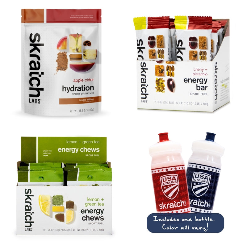 USA Cycling x Skratch Labs “Pro Perk” Kit – Fuel System Edition