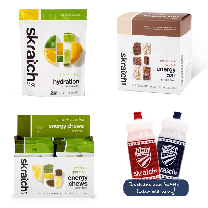USA Cycling x Skratch Labs “Pro Perk” Kit – Fuel System Edition