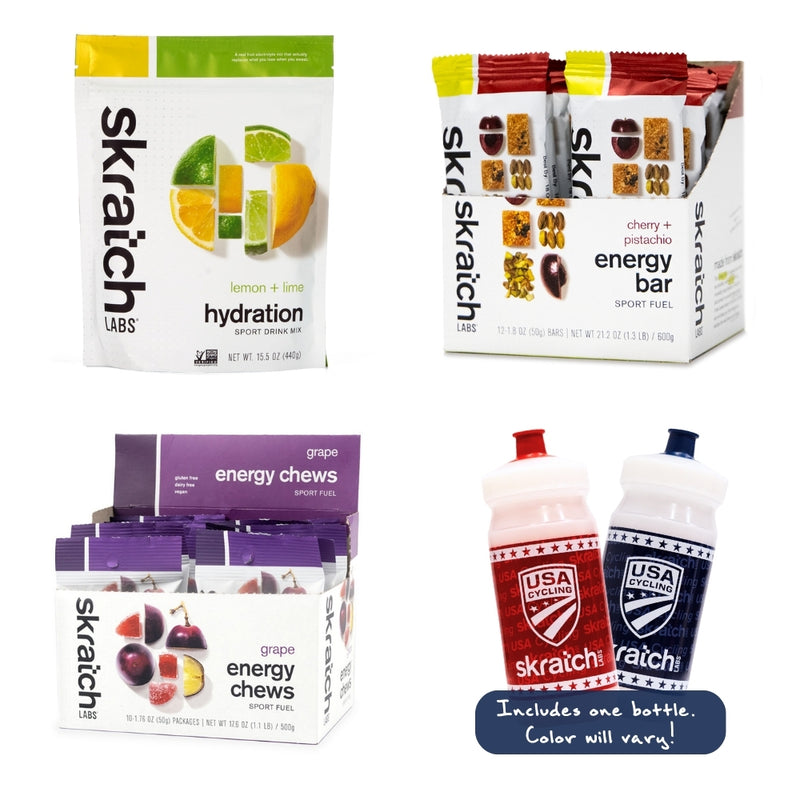 USA Cycling x Skratch Labs “Pro Perk” Kit – Fuel System Edition