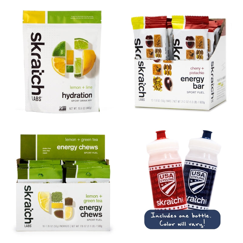 USA Cycling x Skratch Labs “Pro Perk” Kit – Fuel System Edition