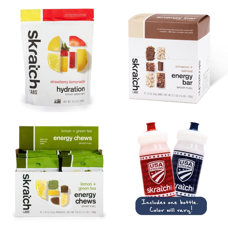 USA Cycling x Skratch Labs “Pro Perk” Kit – Fuel System Edition