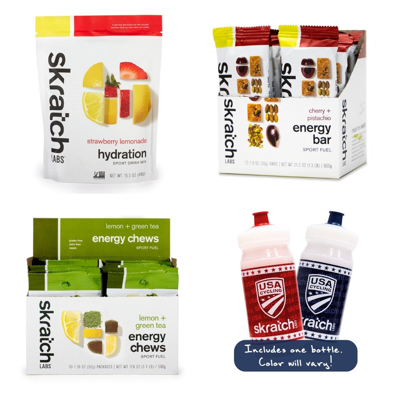 USA Cycling x Skratch Labs “Pro Perk” Kit – Fuel System Edition