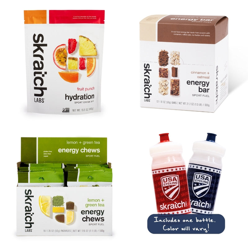 USA Cycling x Skratch Labs “Pro Perk” Kit – Fuel System Edition