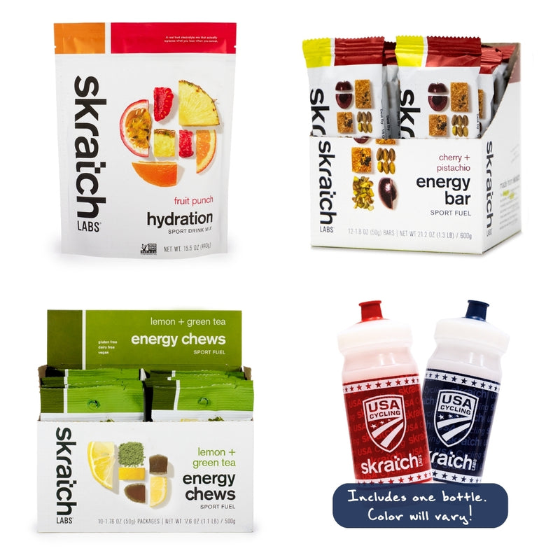 USA Cycling x Skratch Labs “Pro Perk” Kit – Fuel System Edition